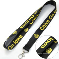 Wholesale Cheap Custom Woven Nylon Lanyard With Bottle Opener